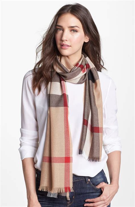 Burberry scarf women's Nordstrom